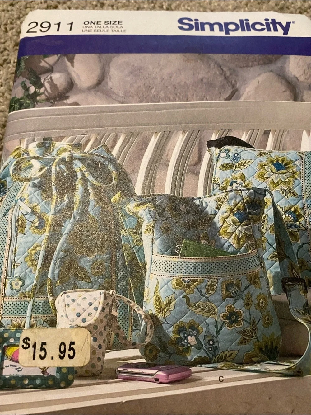 Simplicity Quilted Bag Sewing Pattern 2911